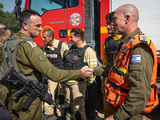 Idf Emrep IDF Chief of Staff at northern border: 'We are ready to shift from ...