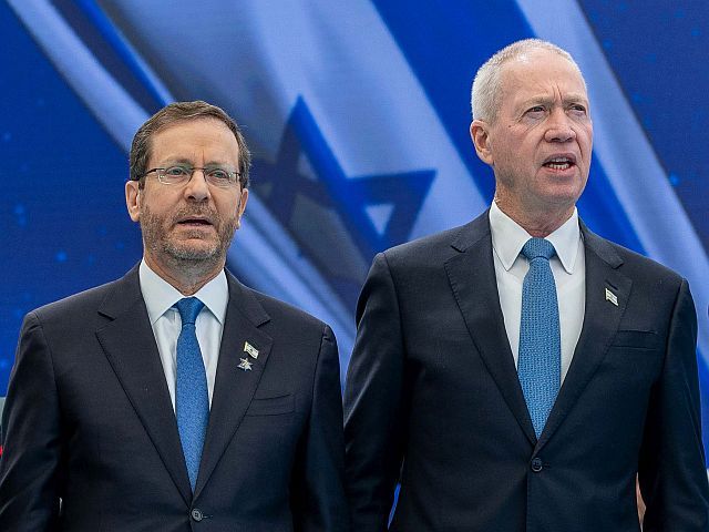 Israel's President and Defense Minister address IDF loses in Gaza