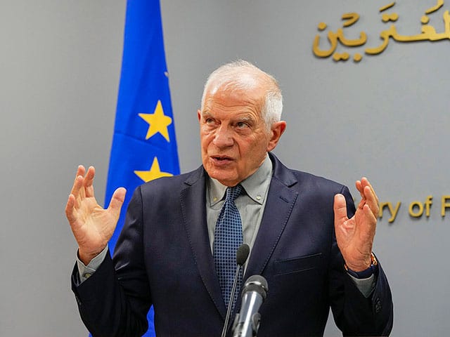 EU's Borrell: "Gaza has become greatest open-air graveyard; Israel provoking famine"