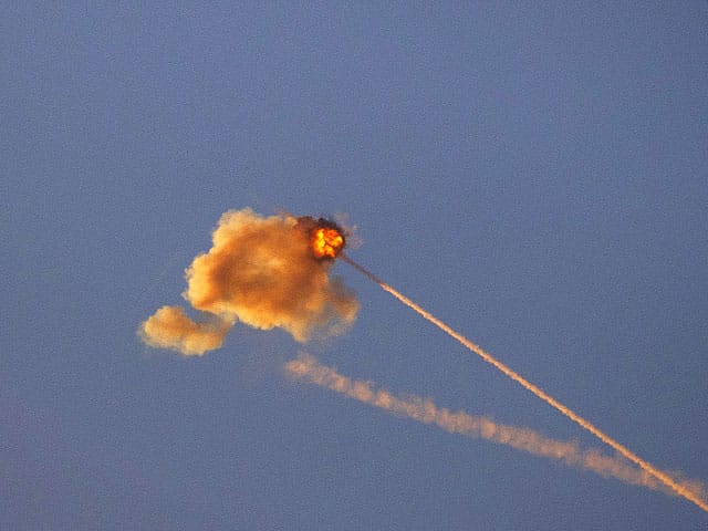 Suspicious 'air target' shot down above Eilat skies