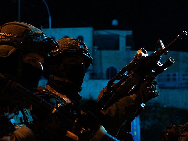 The IDF operated in Hebron and near Jenin on the night of March 24