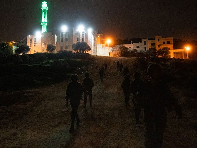 Three terrorists eliminated, 10 suspects detained in Judea and Samaria operations