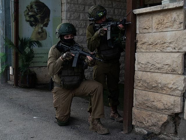IDF operations in Jenin, Nablus, Tulkarm, Bethlehem, and Qalandiya on March 28
