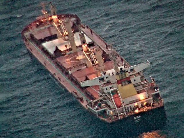 Houthis reported strikes on ships heading to Israel