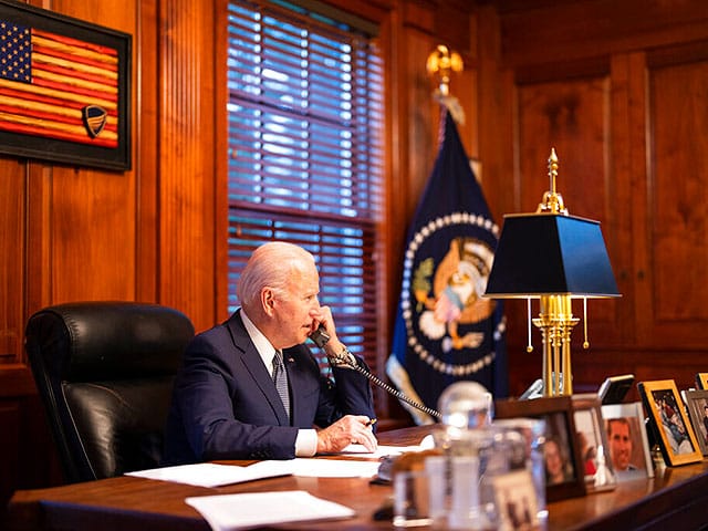 Biden, G7 leaders discuss 'diplomatic response' to Iranian attack on Israel