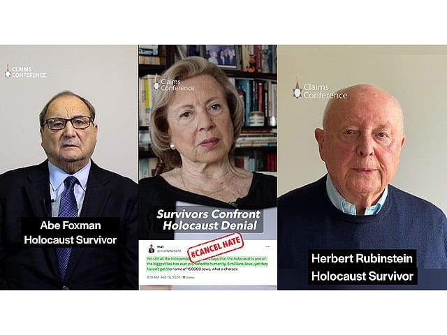 'Cancel hate': Holocaust survivors confront antisemitic posts on social media