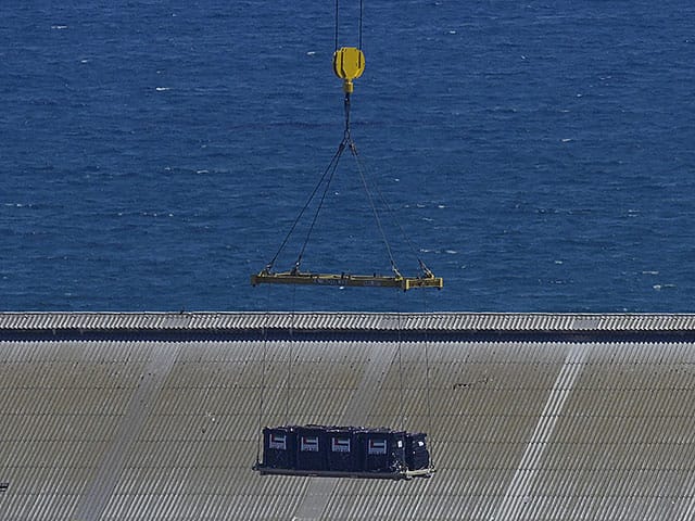 First batch of humanitarian aid sent from Cyprus to floating pier in Gaza