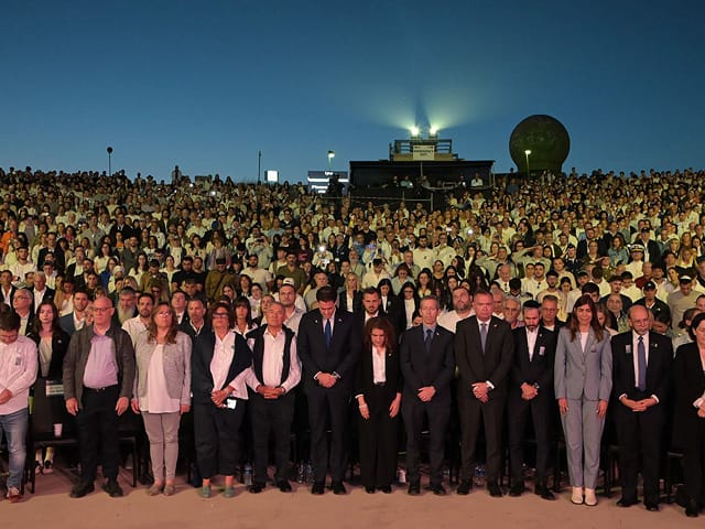 International Remembrance Day ceremony draws thousands of Diaspora Jews
