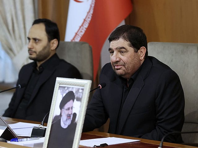 Mohammad Mokhber praises Raisi in first speech as Iran's acting president