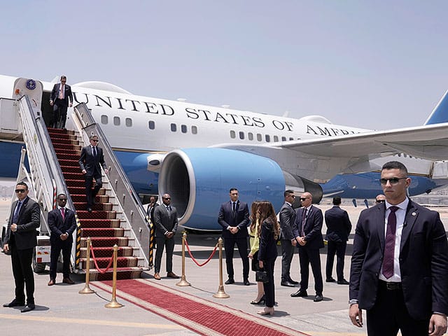 Antony Blinken arrives in Egypt for ceasefire talks