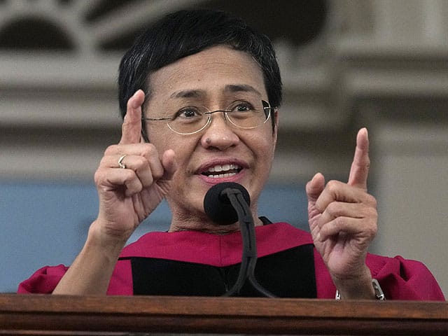 Maria Ressa compares Netanyahu to Putin at Media Forum