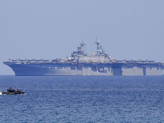 US Navy amphibious ships head to eastern Mediterranean