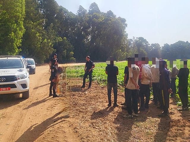 18 Palestinian minors arrested in Hadera forest for illegal entry