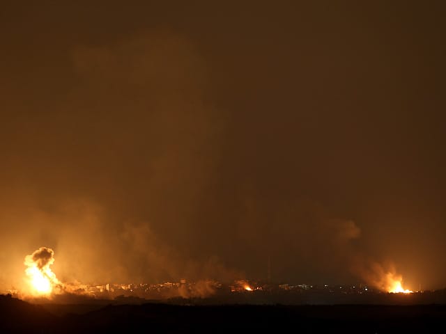 IDF strikes targets in Gaza City