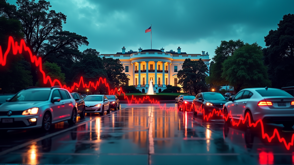 Investors Brace as US Futures Wobble Ahead of Strategic Tariff Move