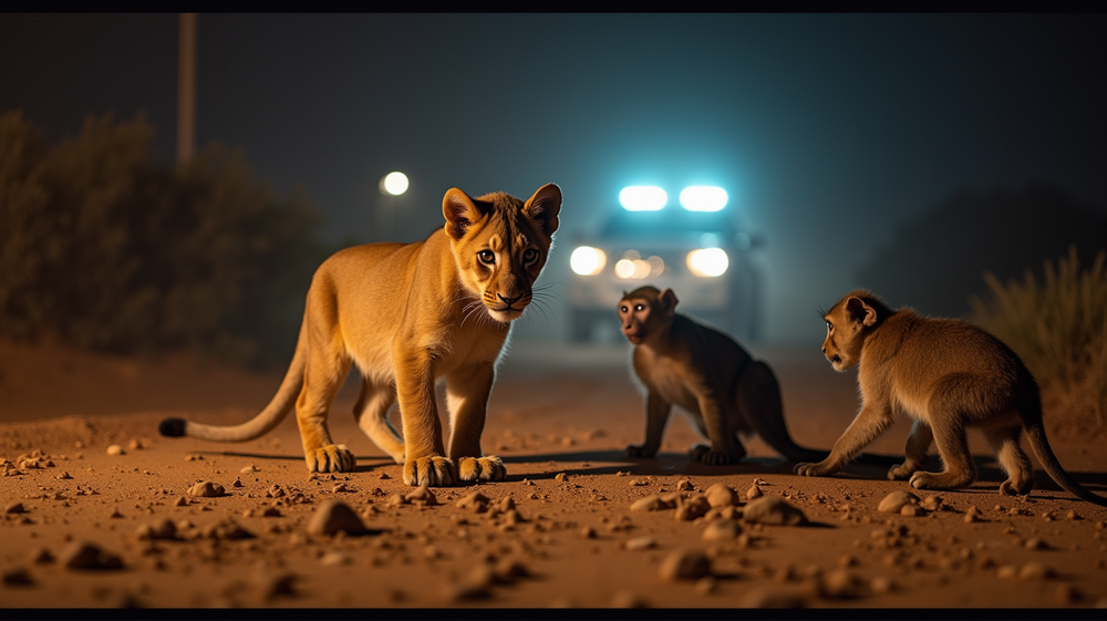 Exotic Animals In Danger: Lion Cub and Monkeys Rescued from Illegal Captivity in Israel