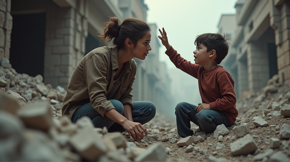 Heartbreaking Video: Son's Emotional Farewell as Mother Trapped in Myanmar Rubble