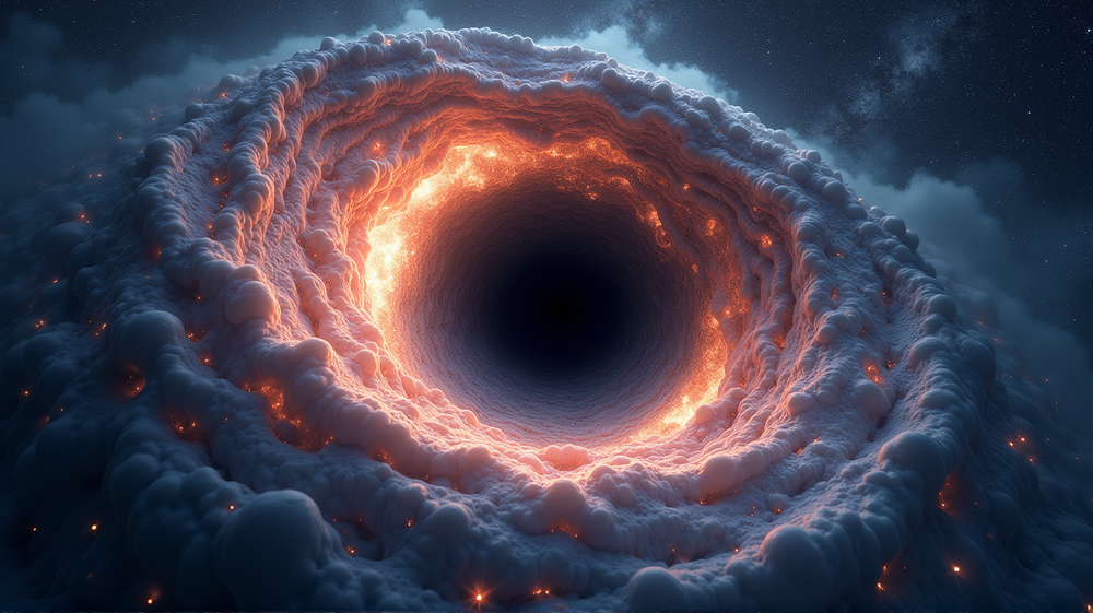 The Secret Whispers of the Milky Way's Bubbling Black Hole