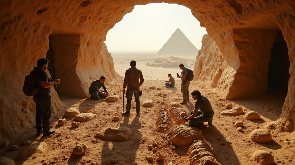 Skeletons Found in Ancient Pyramids Challenge Historical Beliefs