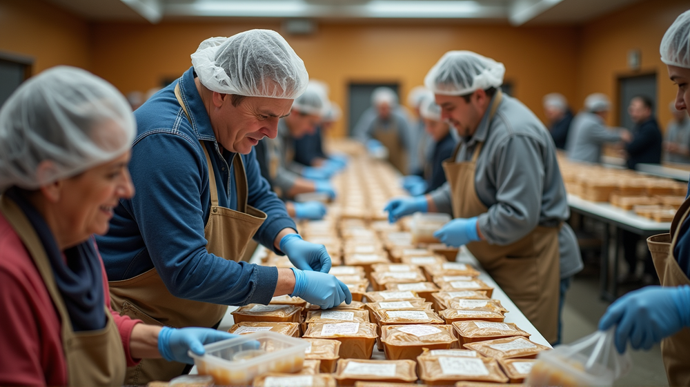 Heartwarming Effort Feeds 30K Lives with Rotary's Generosity