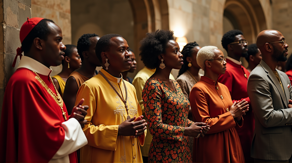 Africans Unite in Prayer: Mass Held for Pope's Good Health