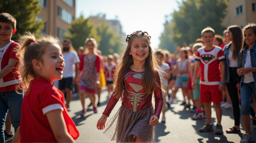 Vibrant Parades and Heroic Celebrations: Israel's Kids Revel in Purim
