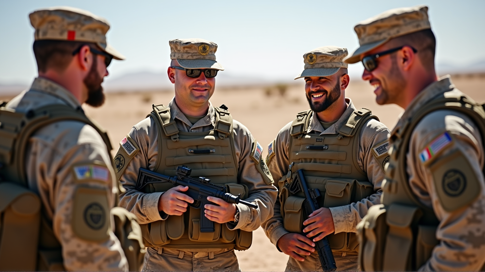 Governor's Inspirational Visit to Wyoming National Guard in Middle East