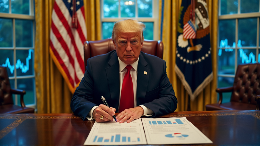 A Bold Gamble: Trump’s Tariff Strategy Set to Reshape the U.S. Economy