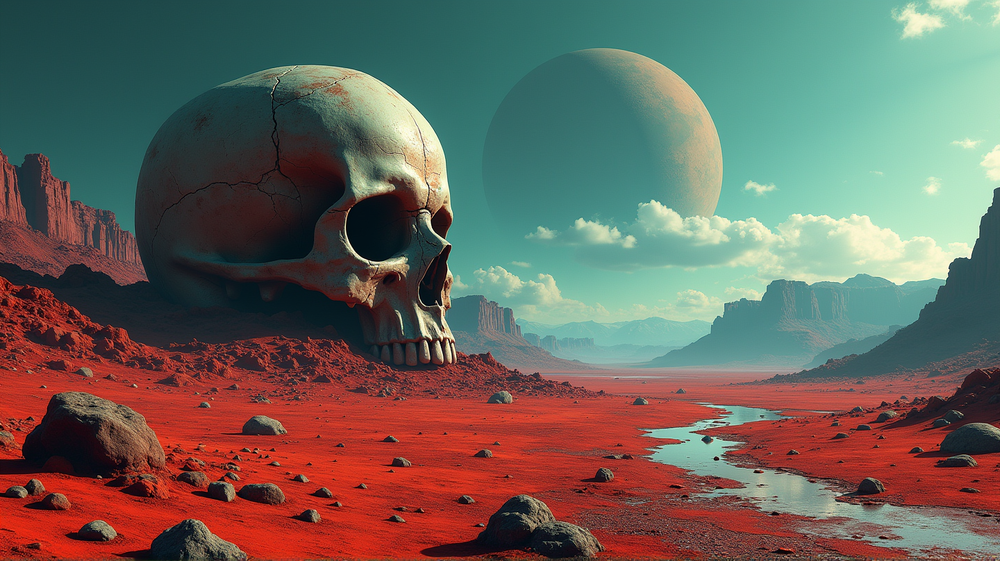 Mars 'Skull' Discovery & A New Color - Science News That's Anything But Ordinary!