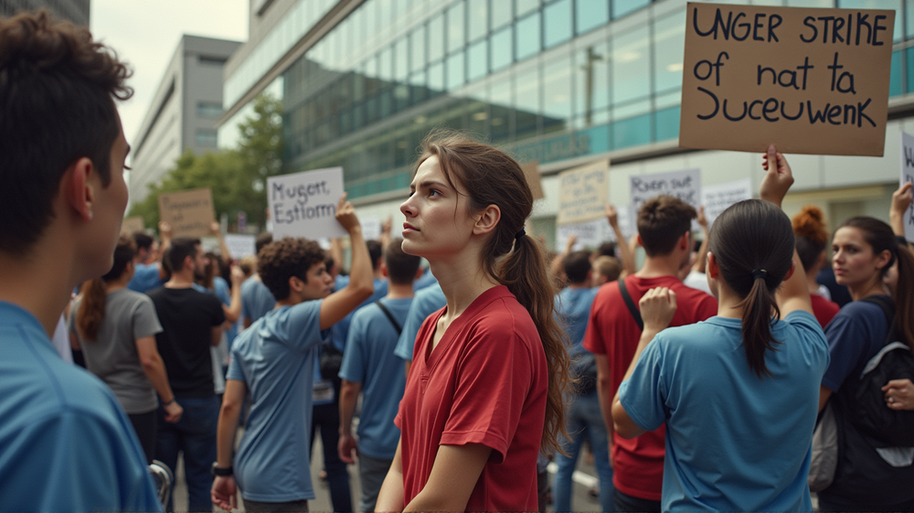 A Bold Stand: Mental Health Workers' Hunger Strike for Justice