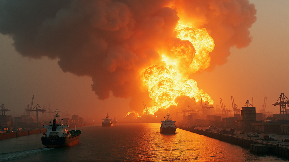Tragedy Strikes: Chemical Explosion in Iran's Largest Port Leaves Over 700 Injured