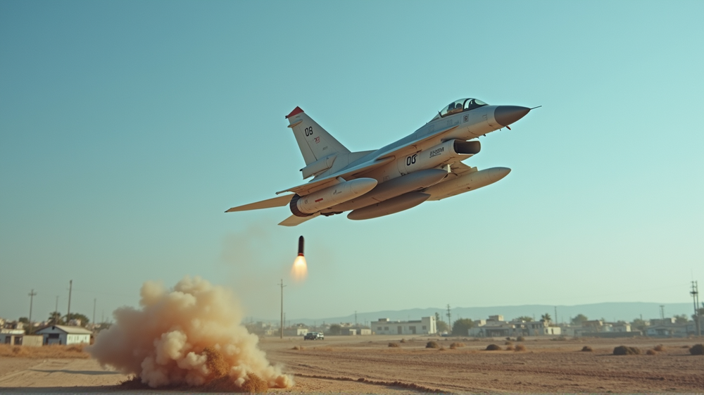 Technical Malfunction: Israeli Jet's Bomb Accidentally Drops Near Gaza Border Community