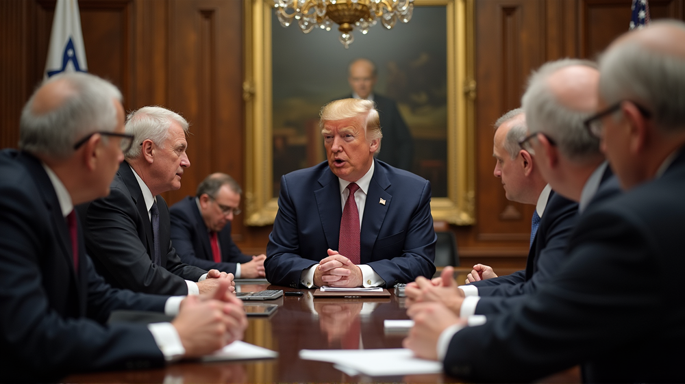 Trump's Intriguing Middle East Gamble: A Hundred Days Unveiled