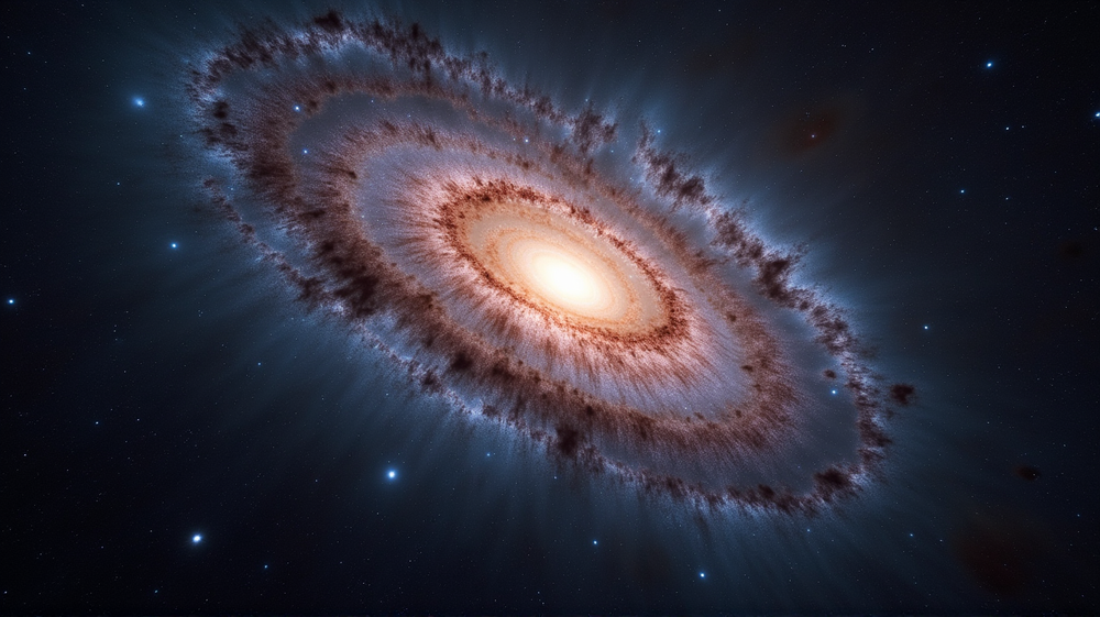 Galactic Marvel: Hubble Unveils Barred Spiral Galaxy NGC 5335's Secrets