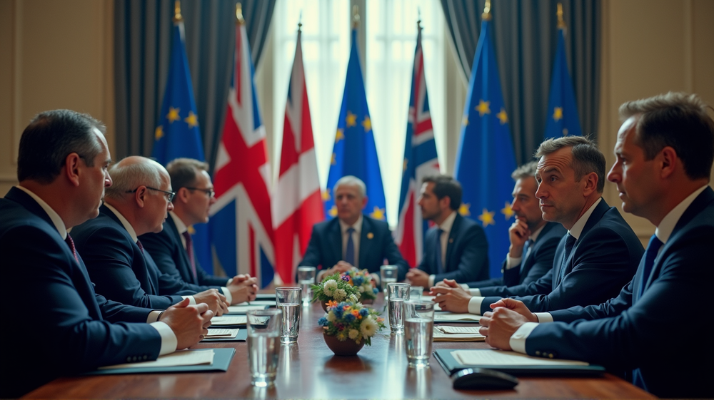 UK and EU Forge Groundbreaking Economic Deal Amidst Backlash