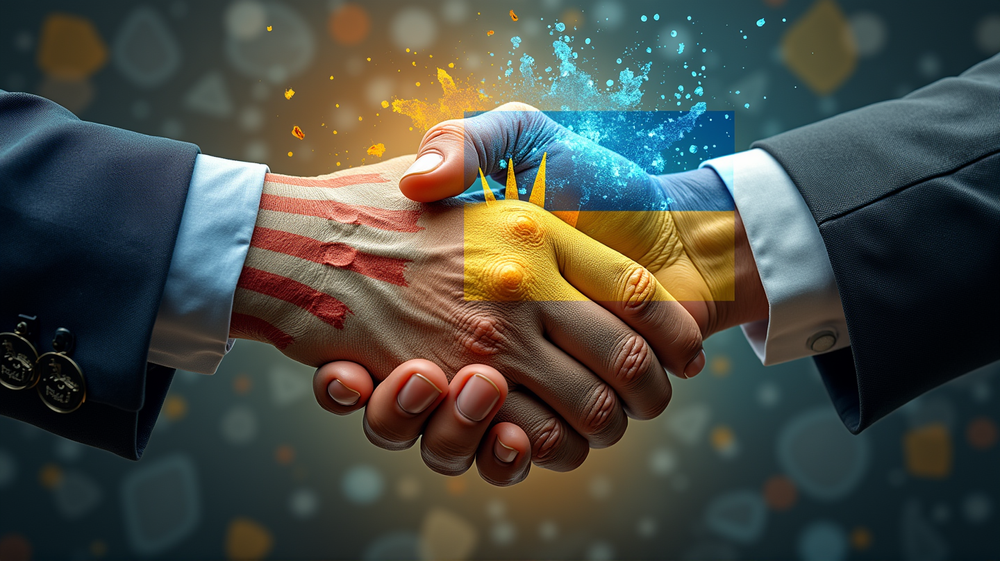 US & Ukraine Forge Landmark Economic Deal Amidst Ongoing Conflict