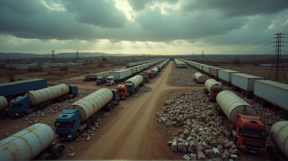 Humanitarian Crisis: Aid for Gaza Rotting in Jordan