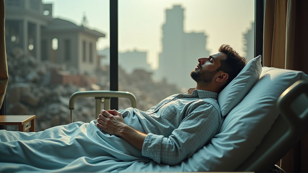 Crisis in Gaza: Nine Children Lost and a Father's Fight for Life