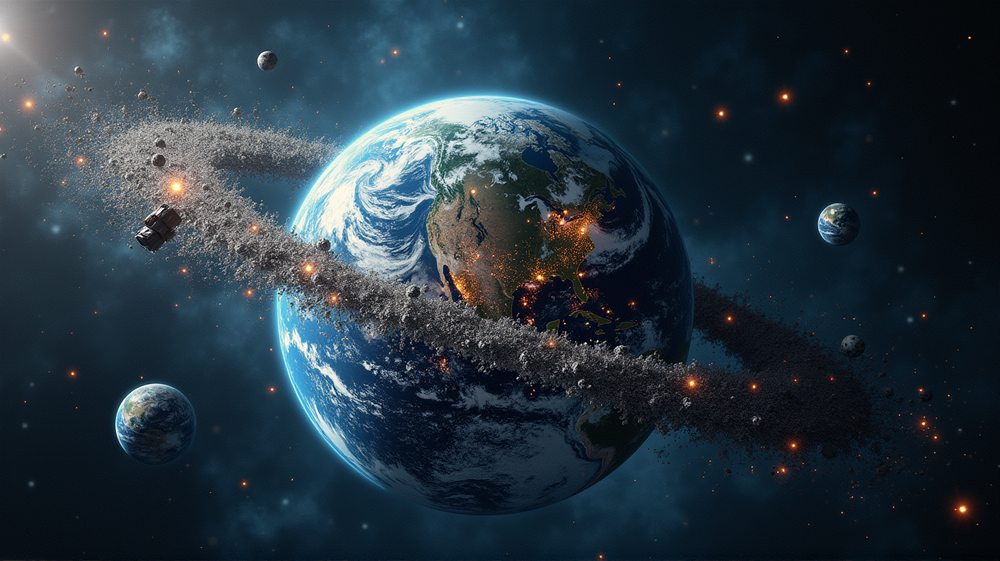 Kessler Syndrome Threatens the Future of Space Exploration