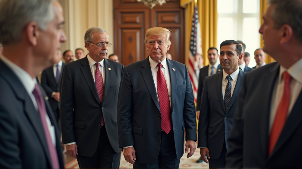 White House Sets Optimistic Tone Amidst Trump's Crucial Middle East Visit