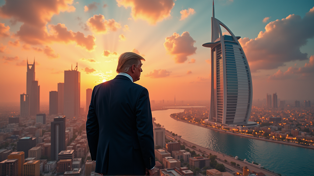 Trump’s Bold Middle East Maneuver: Striking Deals and Outpacing China