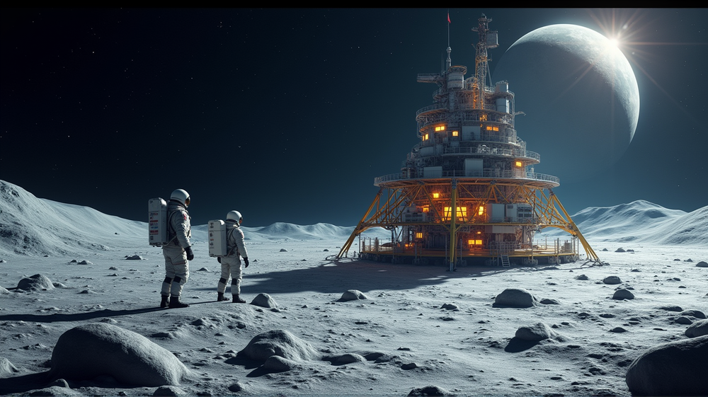 India's Ambitious Plans Unveiled: The Lunar Leap by 2040