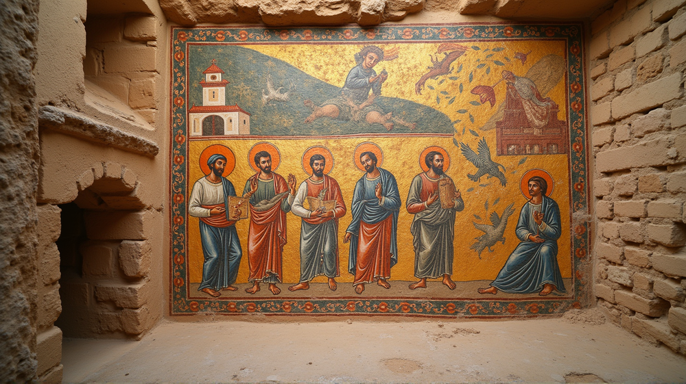 Unearthed Byzantine Mosaic Tells Stories of Faith and Trade