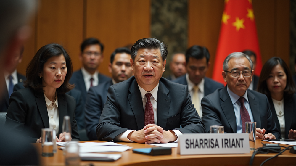 Shockwaves at the UN: China's Furious Stand Against Israeli Strikes