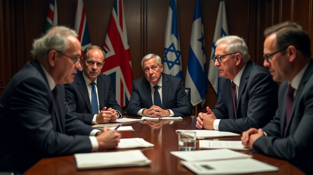 UK Shakes Diplomatic Ties with Sanctions on Israeli Ministers