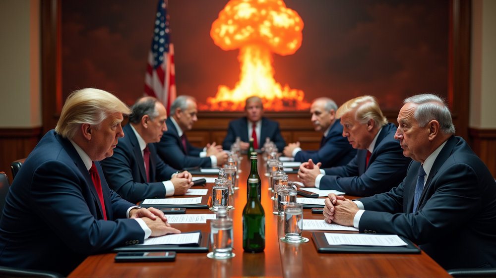 Trump's Bold Warning: Nuclear Tensions Surge Between Israel and Iran