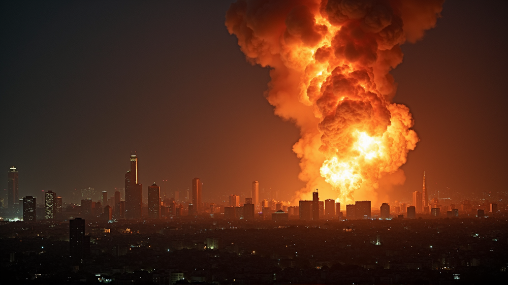 Tensions Soar as Iran Strikes Israeli Cities in Escalating Conflict