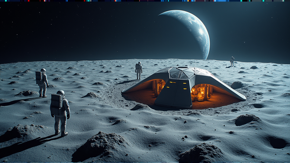 Human Lunar Outpost: The Pioneers of Space Exploration
