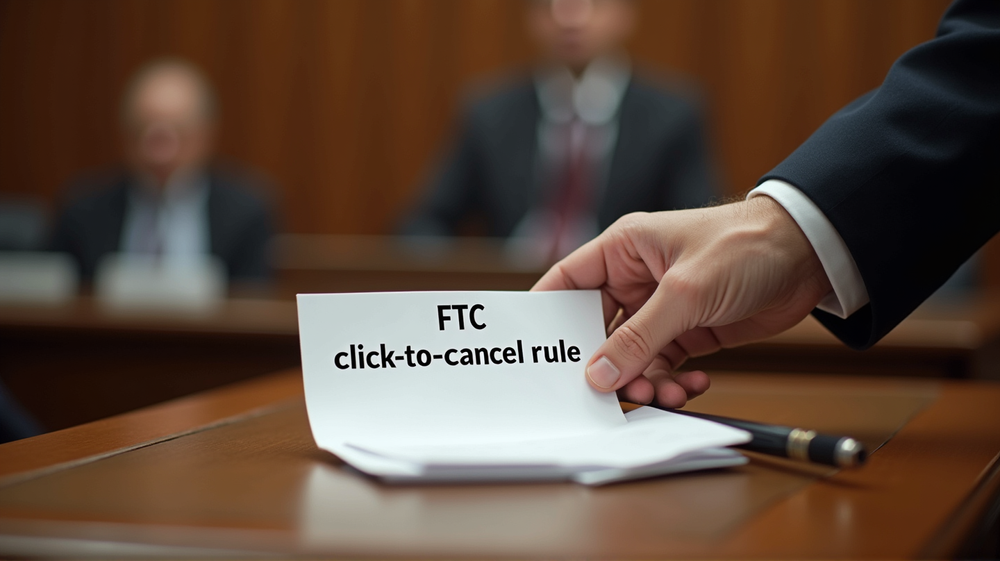 FTC's 'Click-to-Cancel' Rule Blocked by Court Decision
