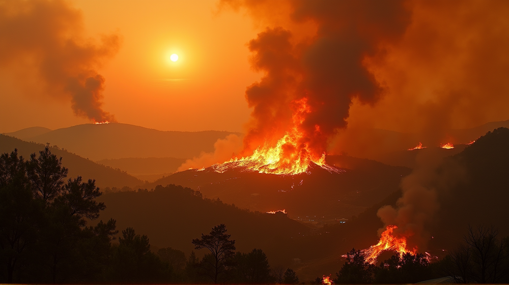 Raging Wildfires in Turkey: Arson Claims and Human Losses